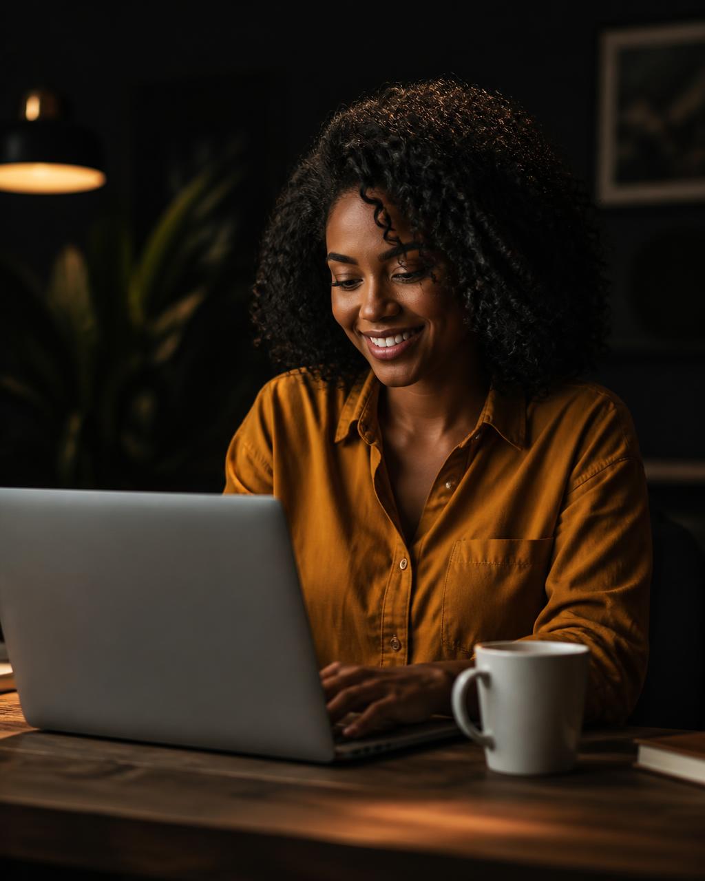 Marketer working in the ADXBoost workspace